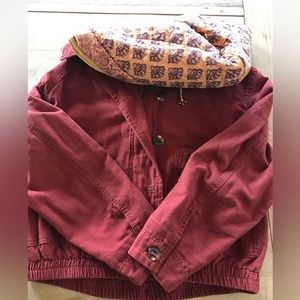 Free People bomber style jacket